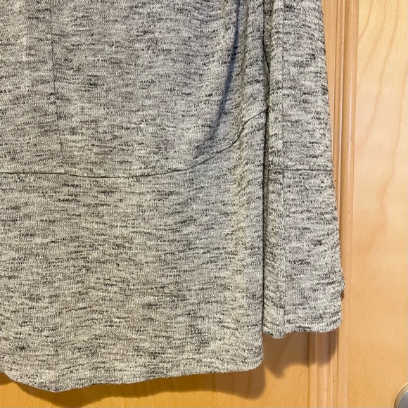 LOFT Vinyasa Flare Cardigan - Heather Gray - Picture 5 of 5